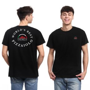 Ciao Bella Pizzaiolo T-Shirt – Black