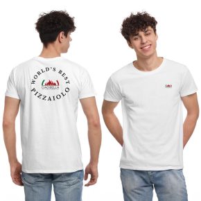 Ciao Bella Pizzaiolo T-Shirt White