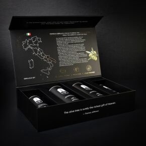 Zerillo Premium Extra Virgin Olive Oil – Mix Pack of 4 [250/500ML] with Custom Box